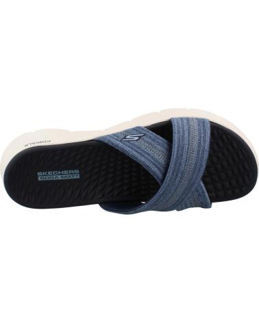 SKECHERS SANDALIAS GO WALK FLEX AZUL NVY