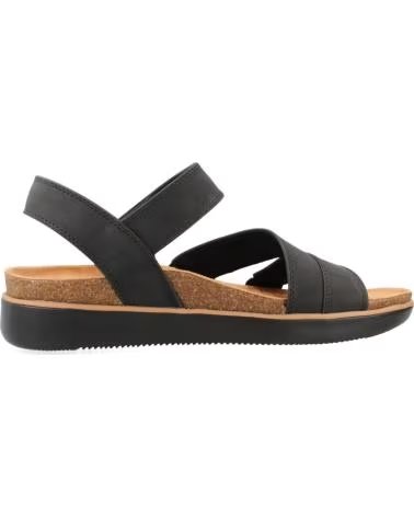 SKECHERS SANDALIAS MUJER MODELO 163252S COLOR NEGRO BLK