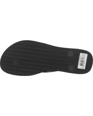 HAVAIANAS CHANCLAS MUJER MODELO SLIM FLATFORM COLOR NEGRO 0090BLACK