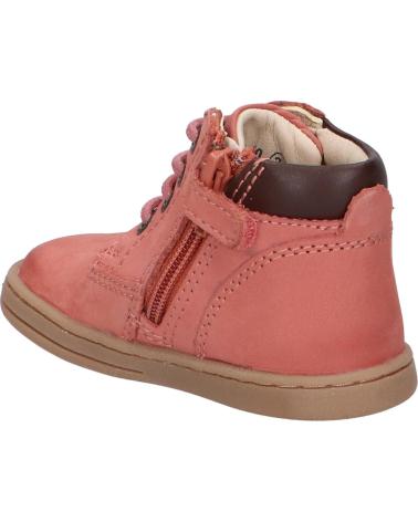 Botines de Niña KICKERS 537938-30 TACKLAND GOLF NUBUCK 131 ROSE CLAIR
