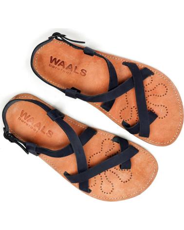 WAALS BAREFOOT HANCRAFTED NATUR I MUJ 70 NAVY AZUL