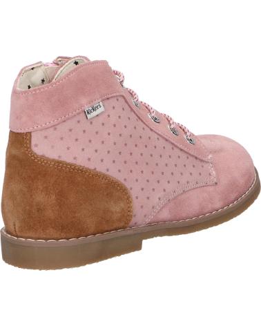 Chaussures pour Fille KICKERS 785525-30 KOUKLEGEND BONT 133 ROSE MARRON