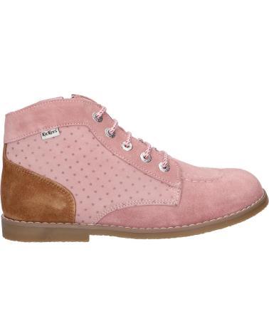 Chaussures pour Fille KICKERS 785525-30 KOUKLEGEND BONT 133 ROSE MARRON