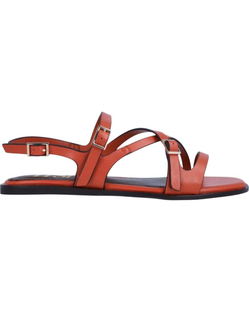 ITSE SANDALO BELEN IN PELLE NARANJA