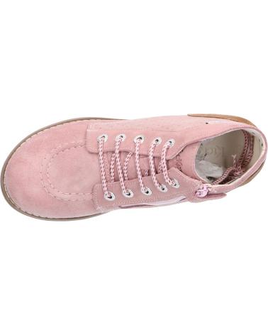 Chaussures pour Fille KICKERS 785525-30 KOUKLEGEND BONT 133 ROSE MARRON