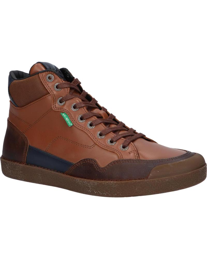Scarpe Sport De Hombre KICKERS 912100 60 KICK TRIPARTY CR SPLIT COUPE 116 CAMEL COGNAC MA