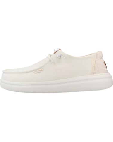 HEY DUDE ZAPATOS INFORMALES MUJER MODELO WENDY RISE CHAMBRAY GRID COL SNWHT
