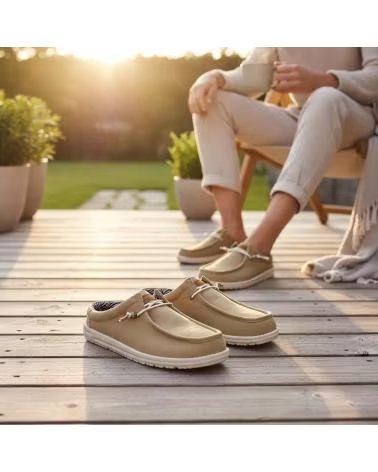 TIMBOS ZAPATO VESTIR CASUAL DE HOMBRE TAUPE 133097 VERDE