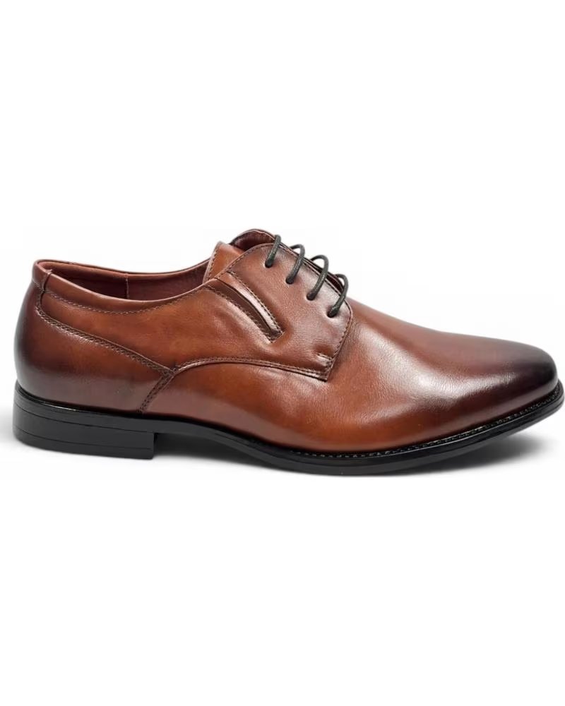 TIMBOS ZAPATO VESTIR DE HOMBRE COLOR CUERO 133087 MARRóN
