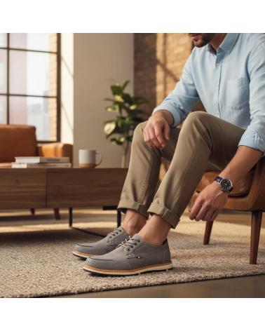 TIMBOS ZAPATO VESTIR CASUAL DE HOMBRE 132870 GRIS