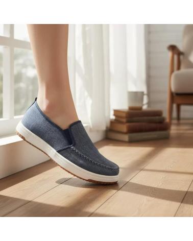 TIMBOS MOCASIN COMODO DE HOMBRE MARINO 132868 AZUL