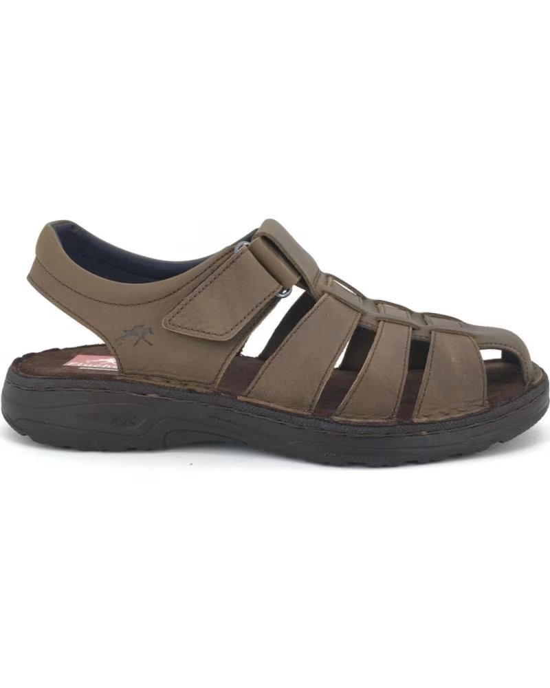FLUCHOS SANDALIA FLUJIC COLOR KAKI 12968 MARRóN