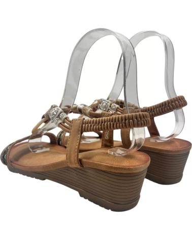 TIMBOS SANDALIA CUNA COMODA DE MUJER CAMEL 132966 MARRóN