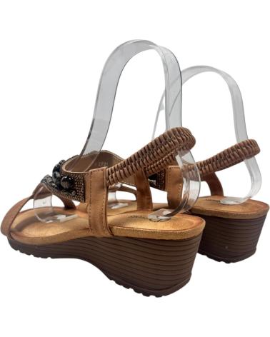 TIMBOS SANDALIA CUNA COMODA DE MUJER CAMEL 132975 MARRóN