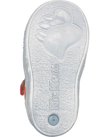 Zapatos de Niño KICKERS 413540-11 TROPICALI BEIGE BLEU