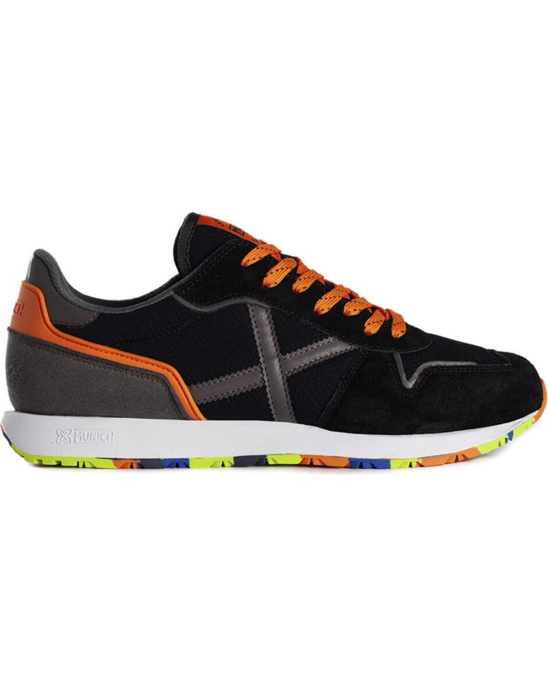 Zapatillas deporte MUNICH  pour Homme MASSANA 495  NEGRO-NARANJA