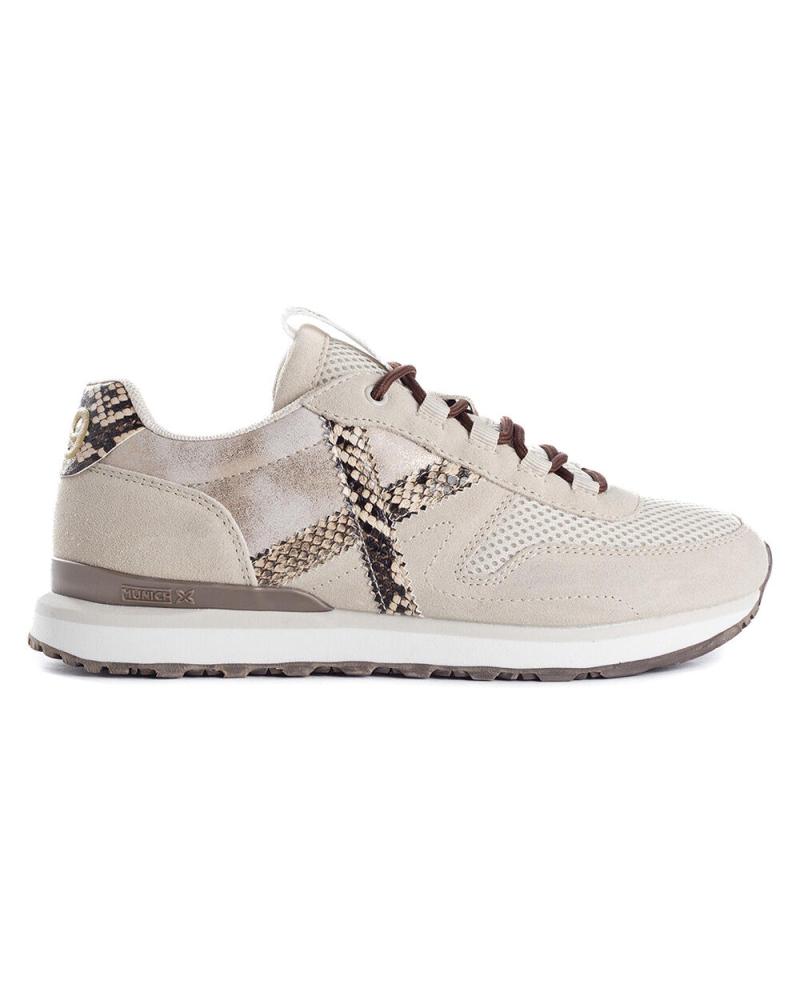 Zapatillas Deporte De Mujer MUNICH 8816032 SUNSET 32 BEIG-REPTIL  BEIG