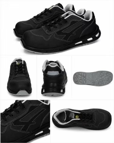 U-POWER ZAPATILLAS DE SEGURIDAD RL20254 NEGRAS NEGRO
