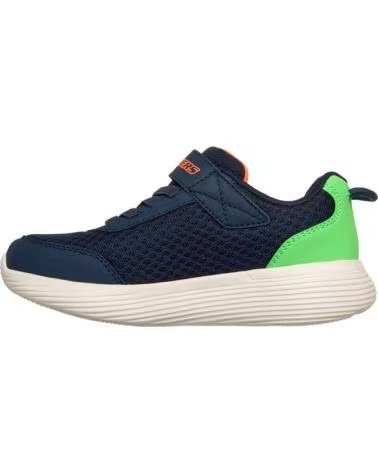 SKECHERS SNEAKERS NINO GO RUN 400 V2 - QUANTA-STRIDE MARINO AZUL