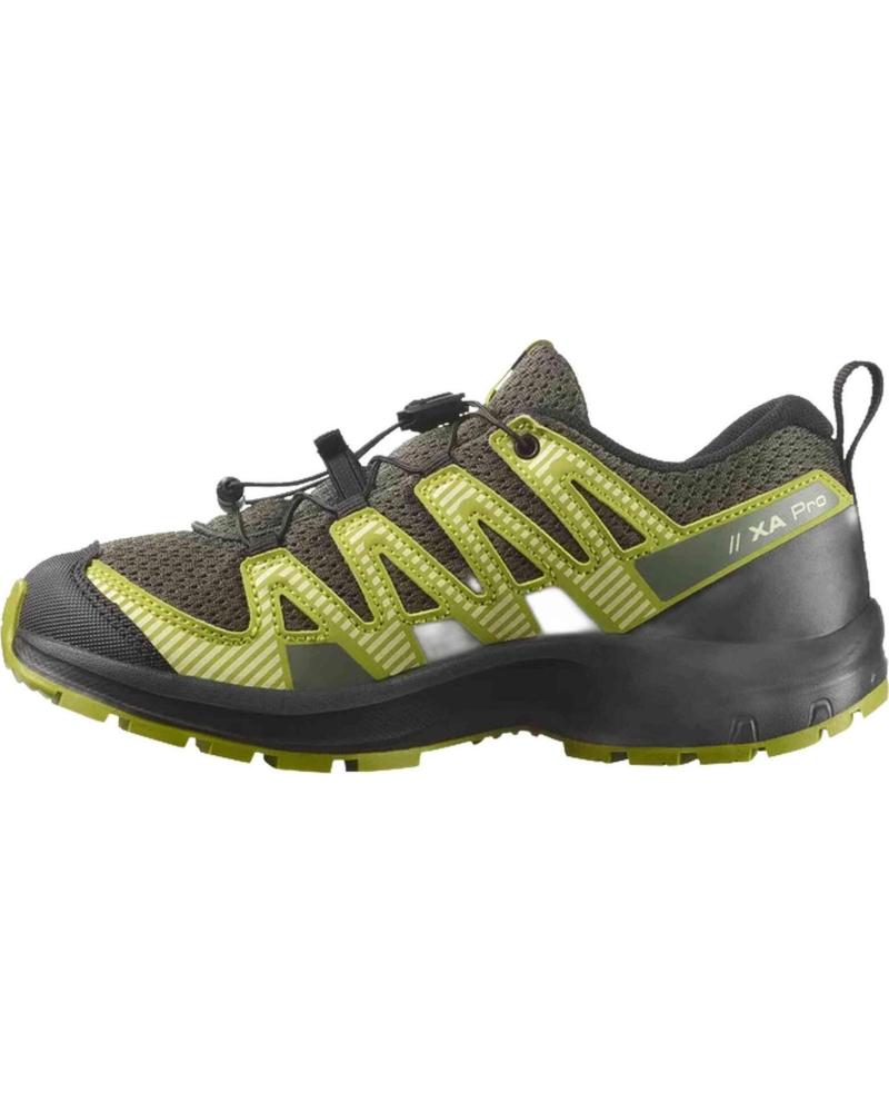 SALOMON ZAPATILLAS DE TREKKING L47729900 UNISEX VERDE