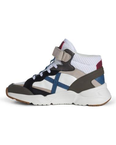 Sneaker MUNICH  für Mädchen und Junge MINI TRACK BOOT VCO 08  BLANCO