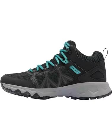 COLUMBIA ZAPATILLAS DE TREKKING BOTAS PEAKFREAK II MID OUTDRY NEGRO AZUL EN NEGRO PARA MUJER