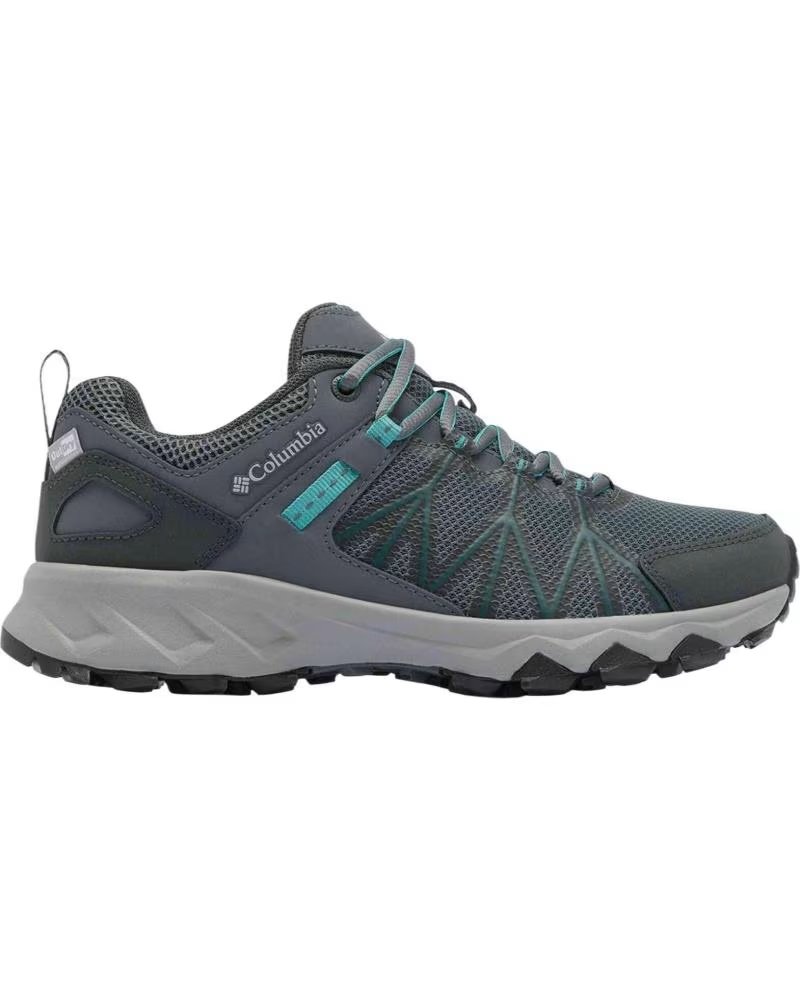 COLUMBIA ZAPATILLAS DE TREKKING ZAPATILLAS PEAKFREAK II OUTDRY GRIS OSCURO AZUL EN GRIS PARA UNISEX MUJER