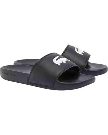 LACOSTE Chanclas 49Cfa0042-312 en blk-wht para mujer BLK-WHT