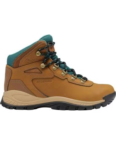 COLUMBIA BOTAS BOTAS NEWTON RIDGE PLUS WATERPROOF MARRON TURQUESA EN MARRON PARA UNISEX MUJER