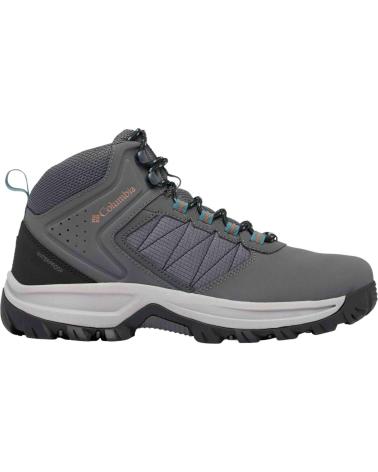 COLUMBIA ZAPATILLAS BOTAS TRANSVERSE HIKE WATERPROOF GRIS EN GRIS PARA UNISEX OSCURO