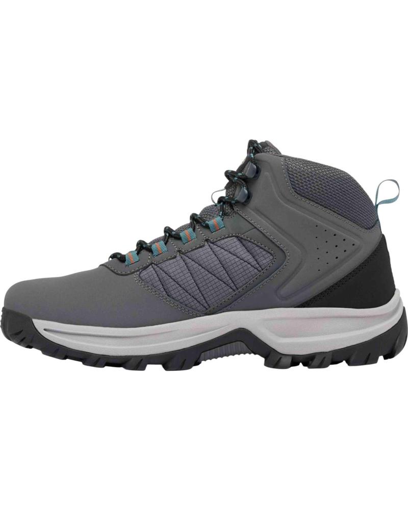 COLUMBIA ZAPATILLAS BOTAS TRANSVERSE HIKE WATERPROOF GRIS EN GRIS PARA UNISEX OSCURO
