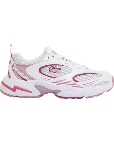 LACOSTE Zapatillas Storm 96 2K 126 2 Sfa en blanco para mujer WHT-LT PURP