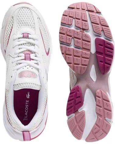 LACOSTE Zapatillas Storm 96 2K 126 2 Sfa en blanco para mujer WHT-LT PURP