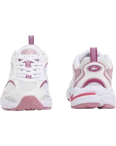LACOSTE Zapatillas Storm 96 2K 126 2 Sfa en blanco para mujer WHT-LT PURP