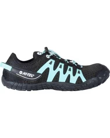 HI-TEC ZAPATILLAS DE TREKKING ABYSS WOMEN EN NEGRO PARA HOMBRE BLACK-AQUA