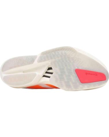 ADIDAS ZAPATILLAS DE RUNNING ZAPATILLAS ADIZERO ADIOS PRO 4 BLANCO PURO NARANJA EN BLANCO PARA HOMBRE ROJO