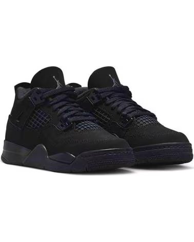 JORDAN ZAPATILLAS AIR 4 RETRO OG PS BLACK CAT EN NEGRO PARA NINOS