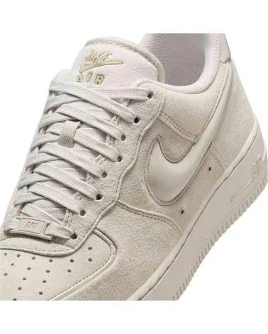 NIKE ZAPATILLAS AIR FORCE 1 07 W LIGHT BONE EN BEIGE PARA MUJER