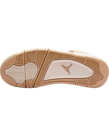 JORDAN ZAPATILLAS DE BALONCESTO 4 RETRO COZY GIRL HEMP-LIGHT OREWOOD BROWN WOMENS EN BEIGE PARA HOMBRE
