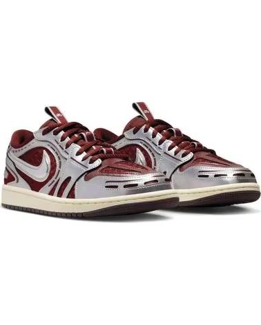 JORDAN ZAPATILLAS AIR 1 METHOD OF MADE LOW V3 DART TEAM RED EN ROJO PARA MUJER