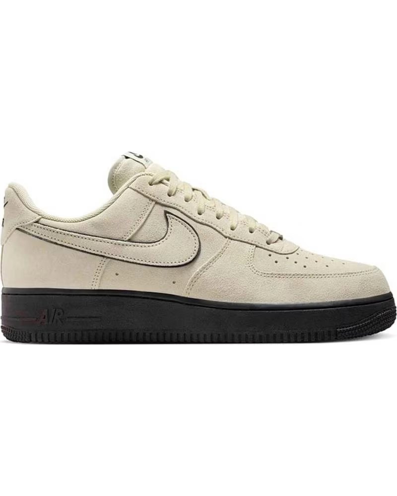 NIKE ZAPATILLAS AIR FORCE 1 07 LIGHT KHAKI EN BEIGE PARA HOMBRE