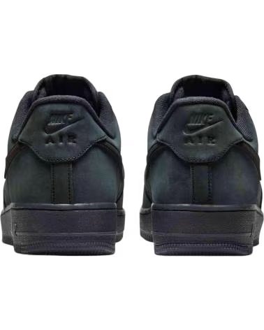 NIKE ZAPATILLAS AIR FORCE 1 07 WB BLACK EN NEGRO PARA HOMBRE