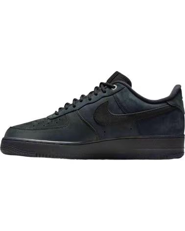 NIKE ZAPATILLAS AIR FORCE 1 07 WB BLACK EN NEGRO PARA HOMBRE