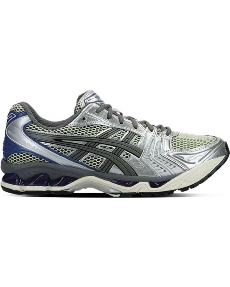 ASICS ZAPATILLAS GEL KAYANO 14 SOFT YELLOW EN GRIS PARA HOMBRE