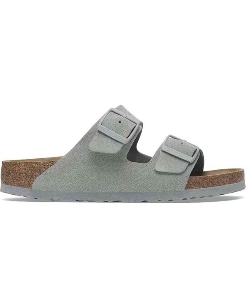 BIRKENSTOCK SANDALIAS ARIZONA SUEDE LEATHER EN GRIS PARA HOMBRE