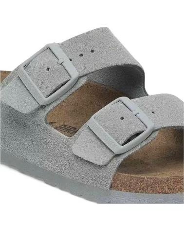 BIRKENSTOCK SANDALIAS ARIZONA SUEDE LEATHER EN GRIS PARA HOMBRE