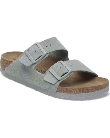 BIRKENSTOCK SANDALIAS ARIZONA SUEDE LEATHER EN GRIS PARA HOMBRE