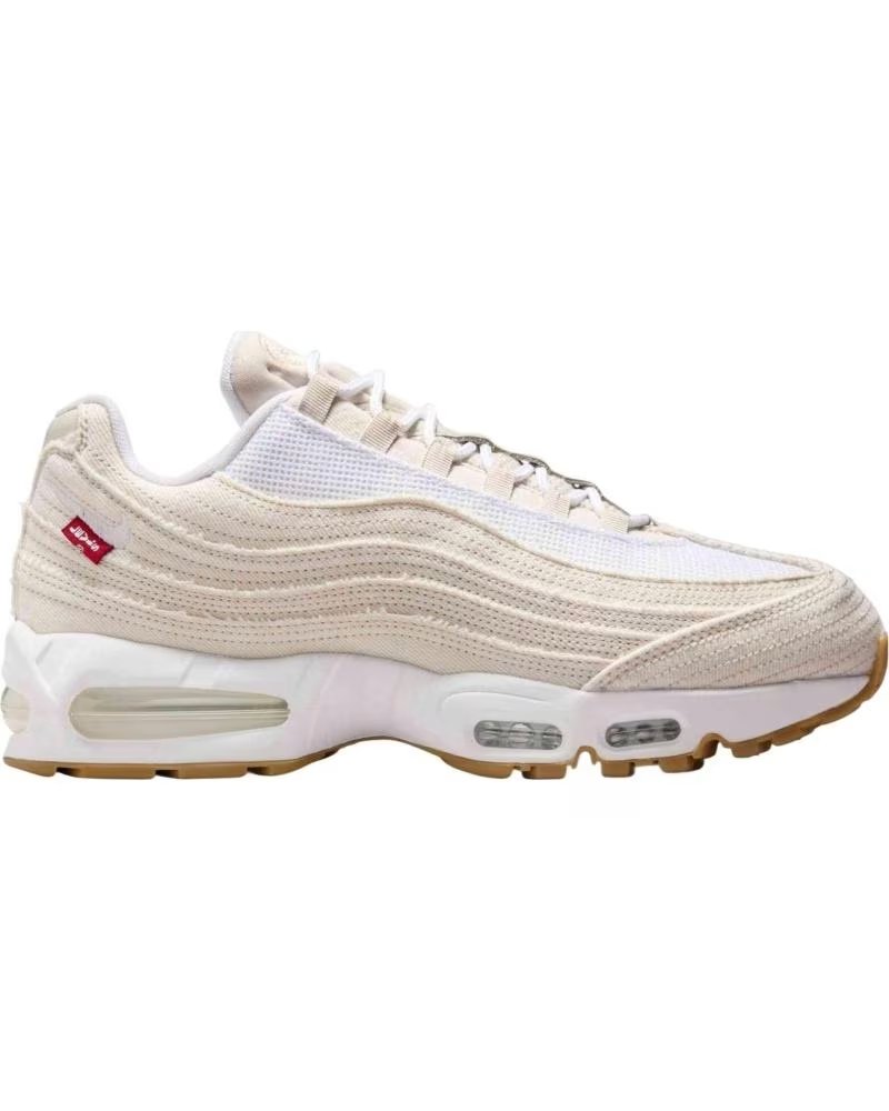 NIKE ZAPATILLAS X LEVIS AIR MAX 95 OG WHITE EN BEIGE PARA HOMBRE