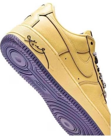 NIKE ZAPATILLAS AIR FORCE 1 LOW PROTRO X KOBE BRYANT EN AMARILLO PARA HOMBRE