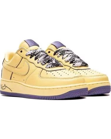 NIKE ZAPATILLAS AIR FORCE 1 LOW PROTRO X KOBE BRYANT EN AMARILLO PARA HOMBRE